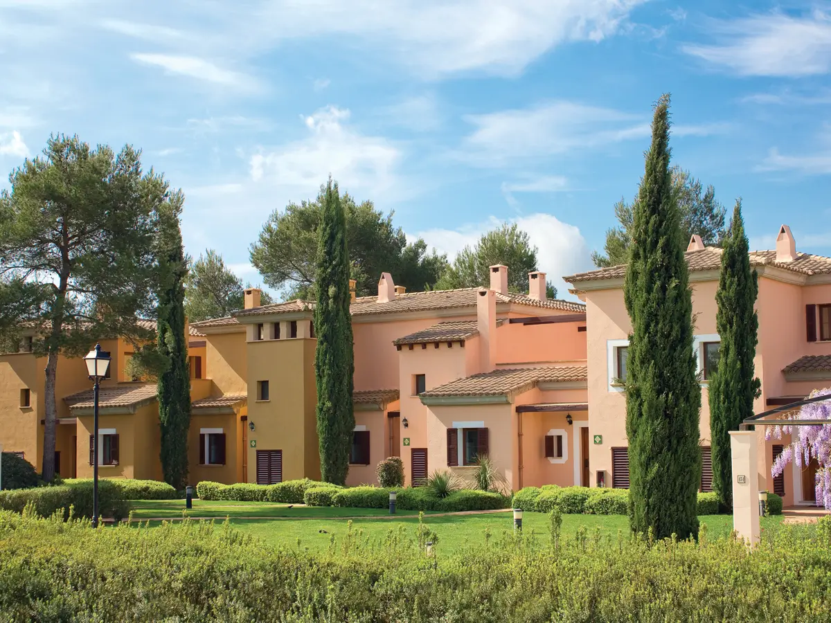 Exterior villa view at Marriott's Club Son Antem, Mallorca, Spain