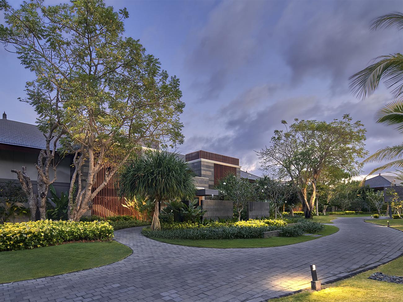 Marriott’s Bali Nusa Dua Terrace Exterior at Night